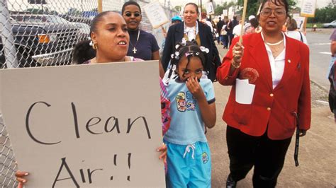 black community are affected by air quality
